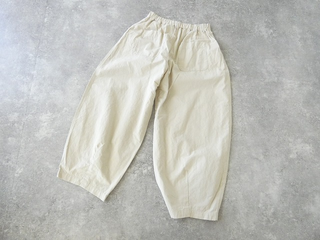 grin(グリン) コットンリネンシーチングカーブパンツの商品画像15