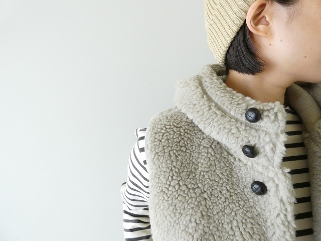 Gymphlex(ジムフレックス) フード付きあったかモコモコベストの商品画像5