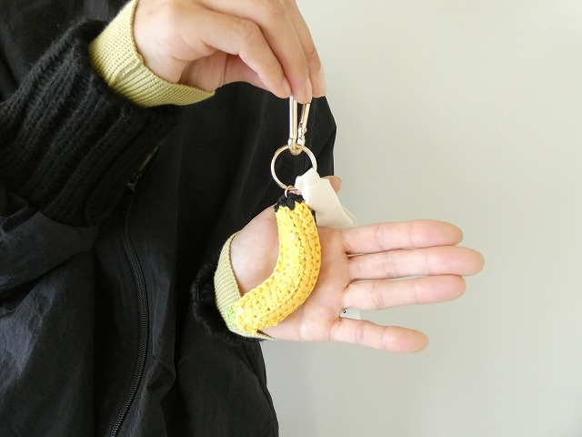 beej(ビージ) バナナのチャームキーリングの商品画像1