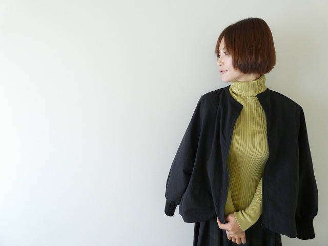 maomade(マオメイド) ローゲージリブバンドカラージャケットの商品画像1