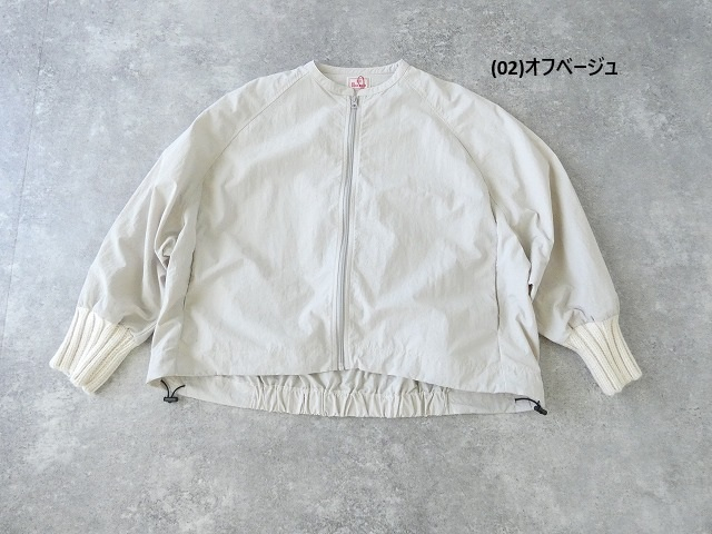 maomade(マオメイド) ローゲージリブバンドカラージャケットの商品画像10