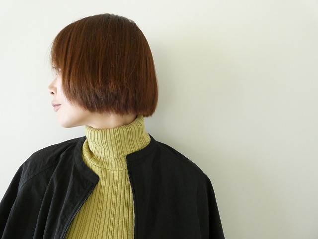 maomade(マオメイド) ローゲージリブバンドカラージャケットの商品画像6