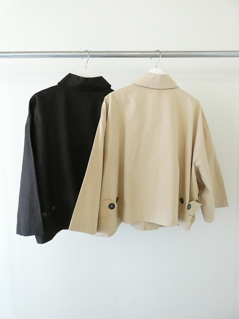 maomade(マオメイド) シャツ感覚で羽織れる身幅おっきめステンカラージャケットの商品画像13