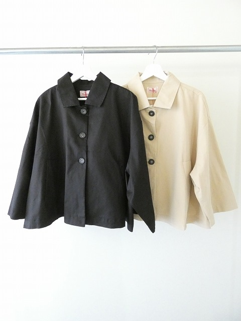 maomade(マオメイド) シャツ感覚で羽織れる身幅おっきめステンカラージャケットの商品画像2