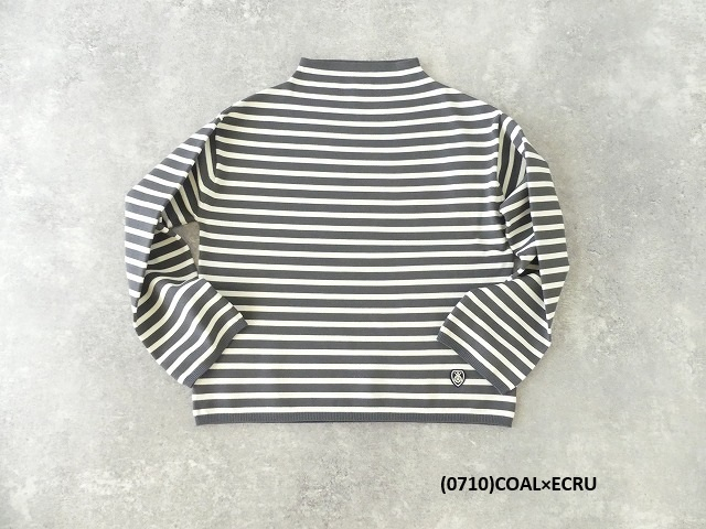 ORCIVAL(オーシバル) モックネックボーダープルオーバーニットの商品画像13