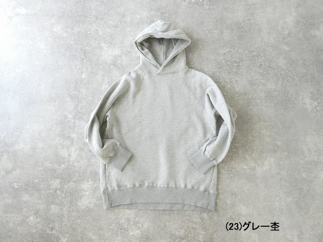 prit(プリット) 裏毛起毛ラグランスリーブフードプルオーバーの商品画像10