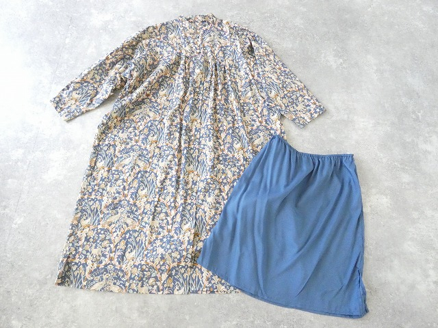 SARAHWEAR(サラウェア) Liberty joanスタンドカラーギャザーシャツドレスの商品画像16