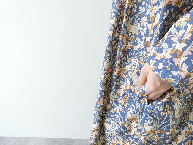 SARAHWEAR(サラウェア) Liberty joanスタンドカラーギャザーシャツドレスの商品画像5