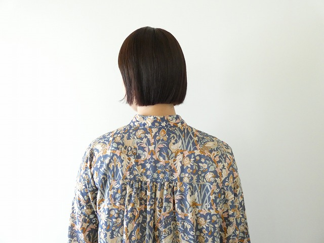 SARAHWEAR(サラウェア) Liberty joanスタンドカラーギャザーシャツドレスの商品画像9