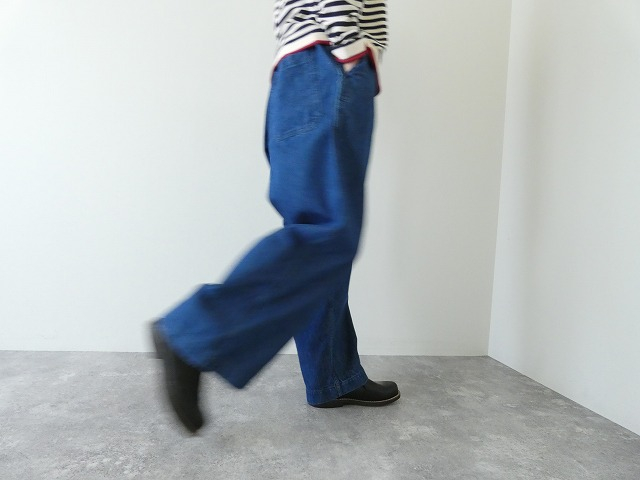 TRAVAIL MANUEL(トラバイユマニュアル) ムラ糸デニムノーティカルパンツの商品画像6