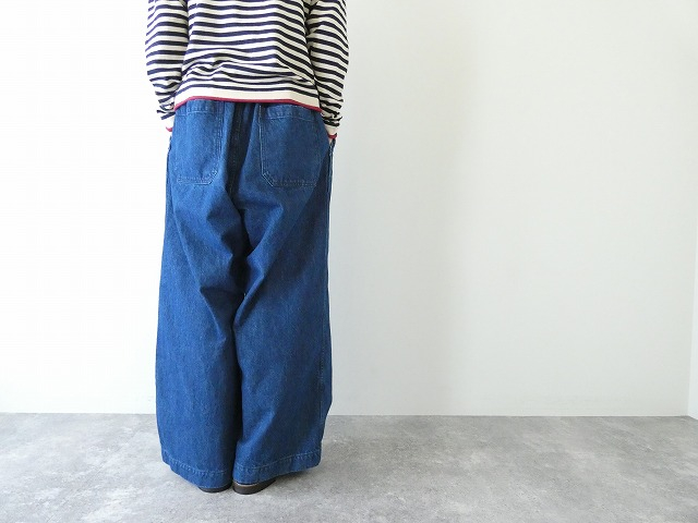 TRAVAIL MANUEL(トラバイユマニュアル) ムラ糸デニムノーティカルパンツの商品画像8