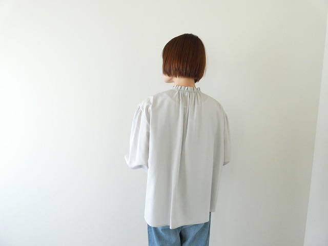 BALLSEY(ボールジィ) ハイカウントポプリンフリルシャツブラウスの商品画像2