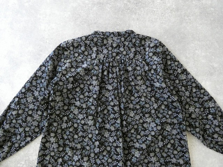 sosotto(ソソット) リバティコーデュロイバンドカラー袖シャーリングブラウスの商品画像31