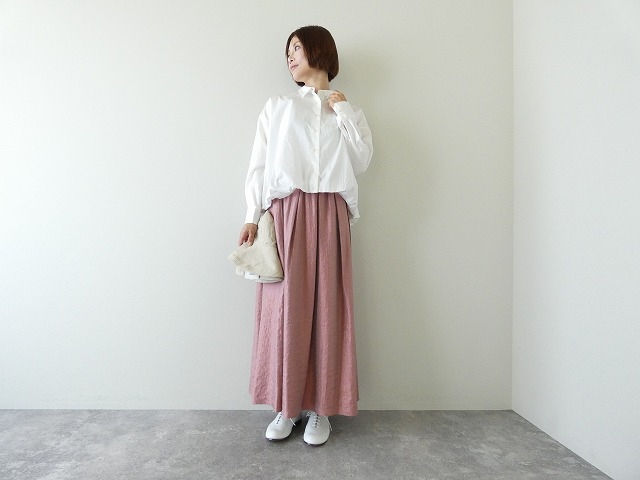 ma couleur(マ クルール) スパークビンテージタック＆ギャザーロングスカートの商品画像1