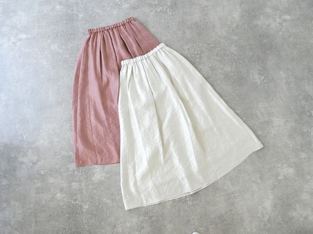 ma couleur(マ クルール) スパークビンテージタック＆ギャザーロングスカートの商品画像11