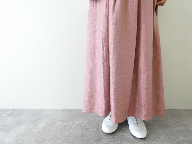 ma couleur(マ クルール) スパークビンテージタック＆ギャザーロングスカートの商品画像7
