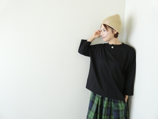 快晴堂(かいせいどう) Girl's ONE釦・7分袖Tシャツの商品画像3