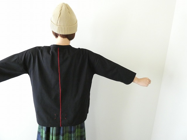 快晴堂(かいせいどう) Girl's ONE釦・7分袖Tシャツの商品画像9
