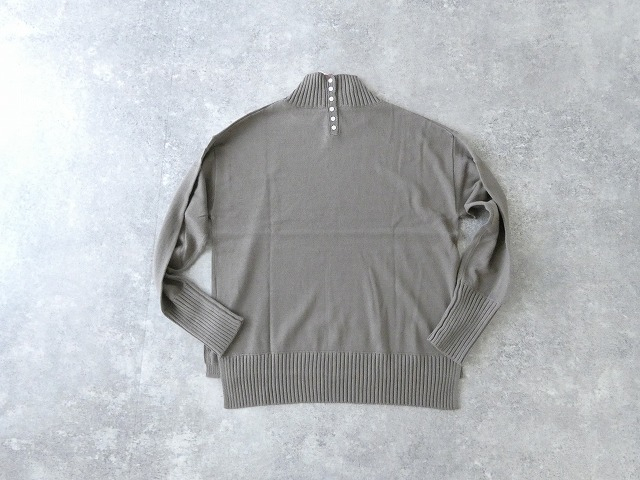maomade(マオメイド)  いつもの異ゲージリブハイネックプルオーバーの商品画像16
