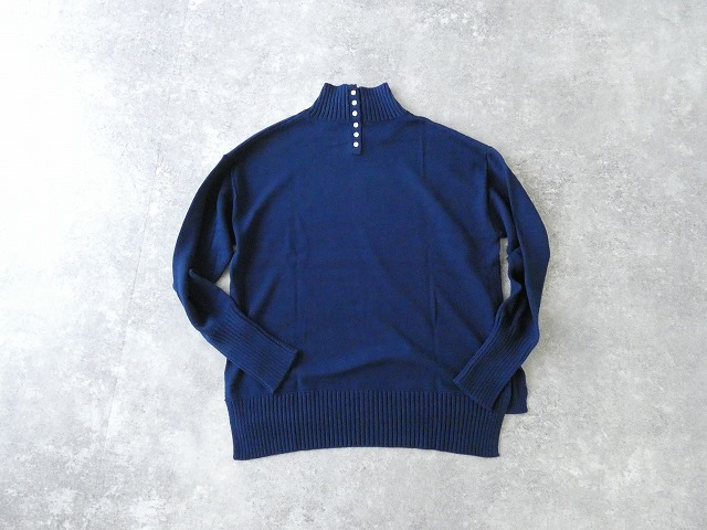 maomade(マオメイド)  いつもの異ゲージリブハイネックプルオーバーの商品画像17