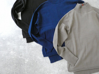 maomade(マオメイド)  いつもの異ゲージリブハイネックプルオーバーの商品画像24