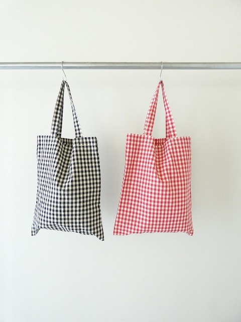 R&D.M(オールドマンズテーラー) GINGHAM CHECK TOTE BAGの商品画像11