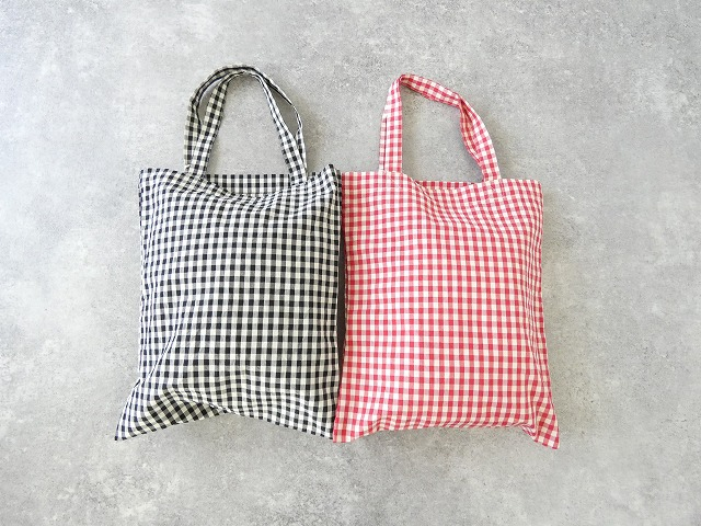 R&D.M(オールドマンズテーラー) GINGHAM CHECK TOTE BAGの商品画像12