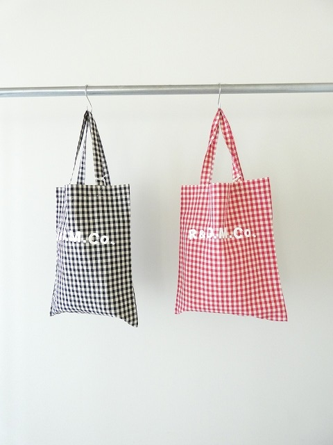 R&D.M(オールドマンズテーラー) GINGHAM CHECK TOTE BAGの商品画像2