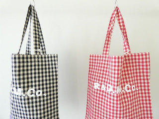 R&D.M(オールドマンズテーラー) GINGHAM CHECK TOTE BAGの商品画像21