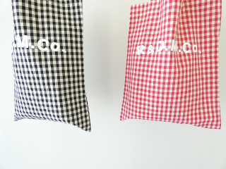 R&D.M(オールドマンズテーラー) GINGHAM CHECK TOTE BAGの商品画像22