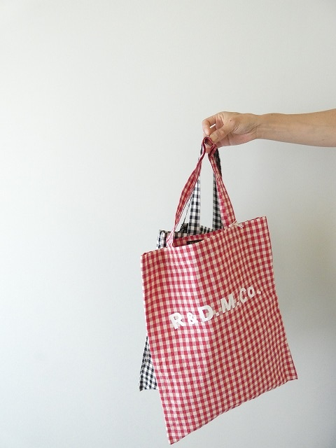 R&D.M(オールドマンズテーラー) GINGHAM CHECK TOTE BAGの商品画像3