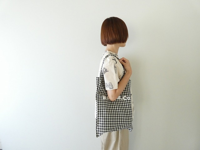 R&D.M(オールドマンズテーラー) GINGHAM CHECK TOTE BAGの商品画像4