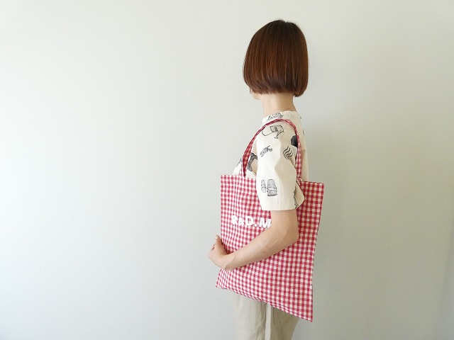 R&D.M(オールドマンズテーラー) GINGHAM CHECK TOTE BAGの商品画像5