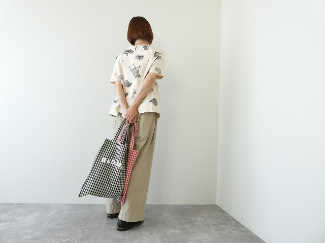 R&D.M(オールドマンズテーラー) GINGHAM CHECK TOTE BAGの商品画像6