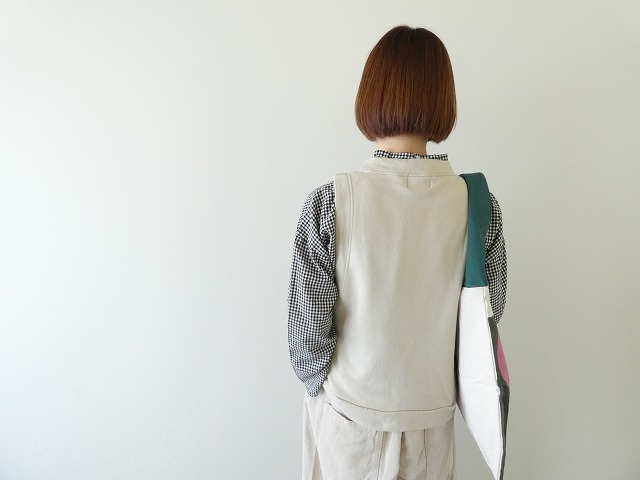 sabbatum(サバタム) 裏毛カシュクールベストの商品画像4