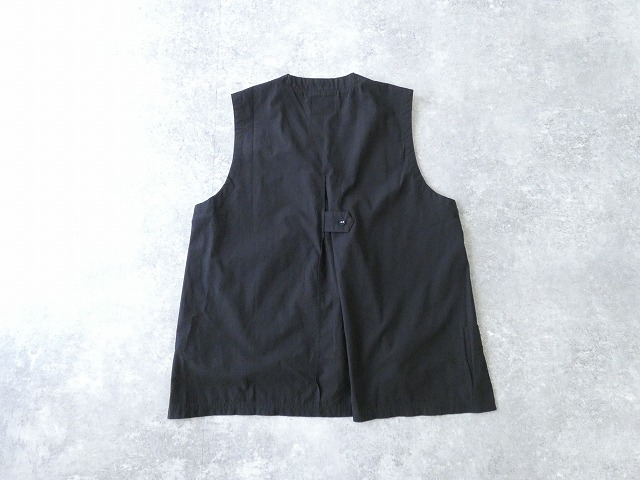 sabbatum(サバタム) ブリード近江晒 バックタックVネックベストの商品画像11