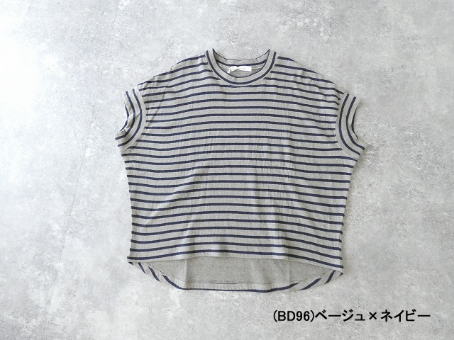 TANG(タング) スーピマコットン変形袖Tシャツの商品画像19