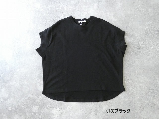 TANG(タング) スーピマコットン変形袖Tシャツの商品画像59