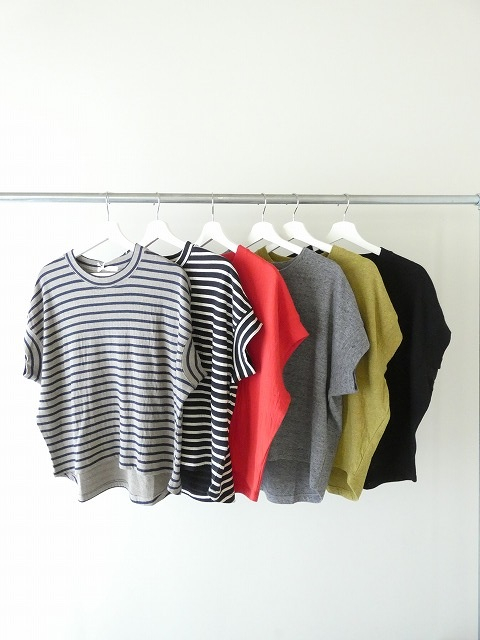TANG(タング) スーピマコットン変形袖Tシャツの商品画像6