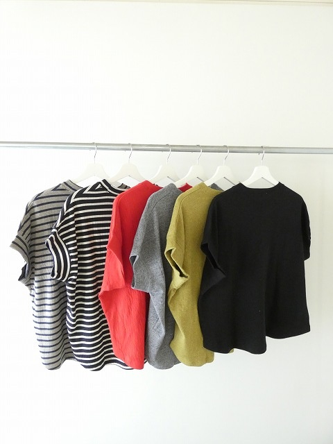 TANG(タング) スーピマコットン変形袖Tシャツの商品画像7