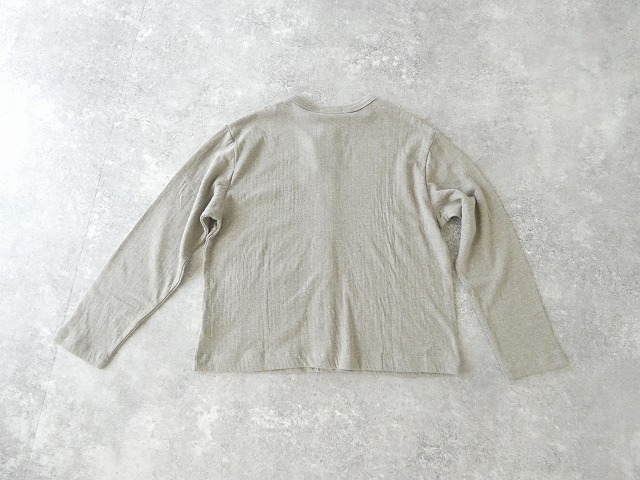 TANG(タング) スーピマコットンクルーネックカーディガンの商品画像28