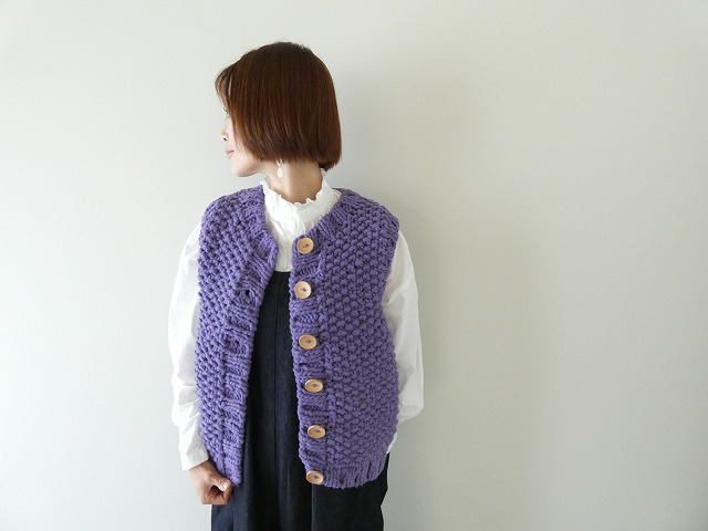 ichiAntiquite's(イチアンティークス) ペルーハンドニットベストの商品画像3