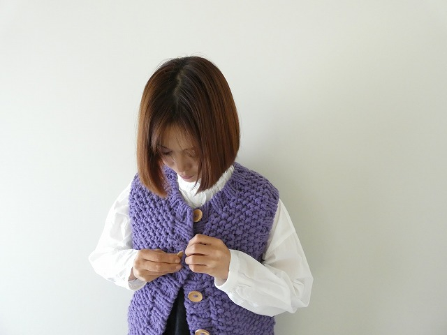 ichiAntiquite's(イチアンティークス) ペルーハンドニットベストの商品画像4