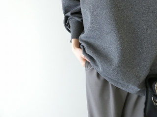 lelill(レリル) THE HIGHTECH KNITSWEATワイドシルエットの商品画像23