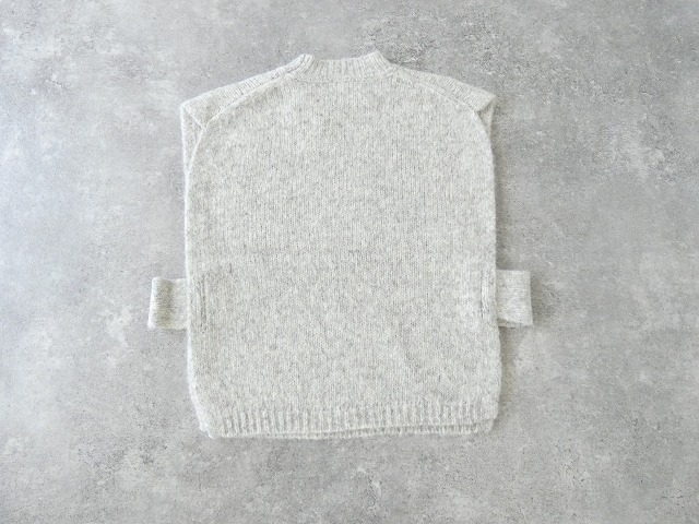 Hands　of　creation(ハンズオブクリエイション) アルパカエアークルーネックベストの商品画像11