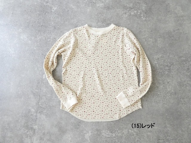 PAR ICI(パーリッシィ) USEDサーマル小花プリント長袖プルオーバーの商品画像11