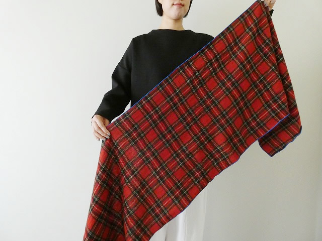NATURAL LAUNDRY(ナチュラルランドリー) ウールガーゼチェックカラーラインストールの商品画像3