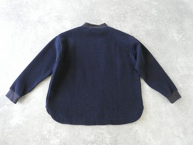 grin(グリン) ストライプキルトモックラウンドプルオーバーの商品画像16
