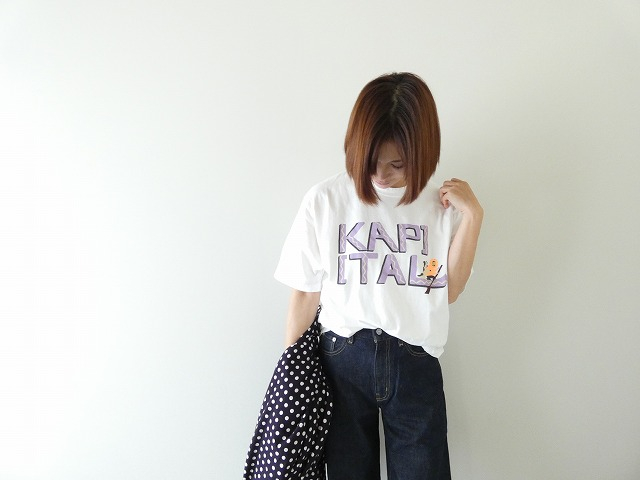 KAPITAL(キャピタル) 天竺クルーT　カヌーKAPITALプリントの商品画像3