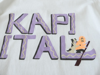 KAPITAL(キャピタル) 天竺クルーT　カヌーKAPITALプリントの商品画像31